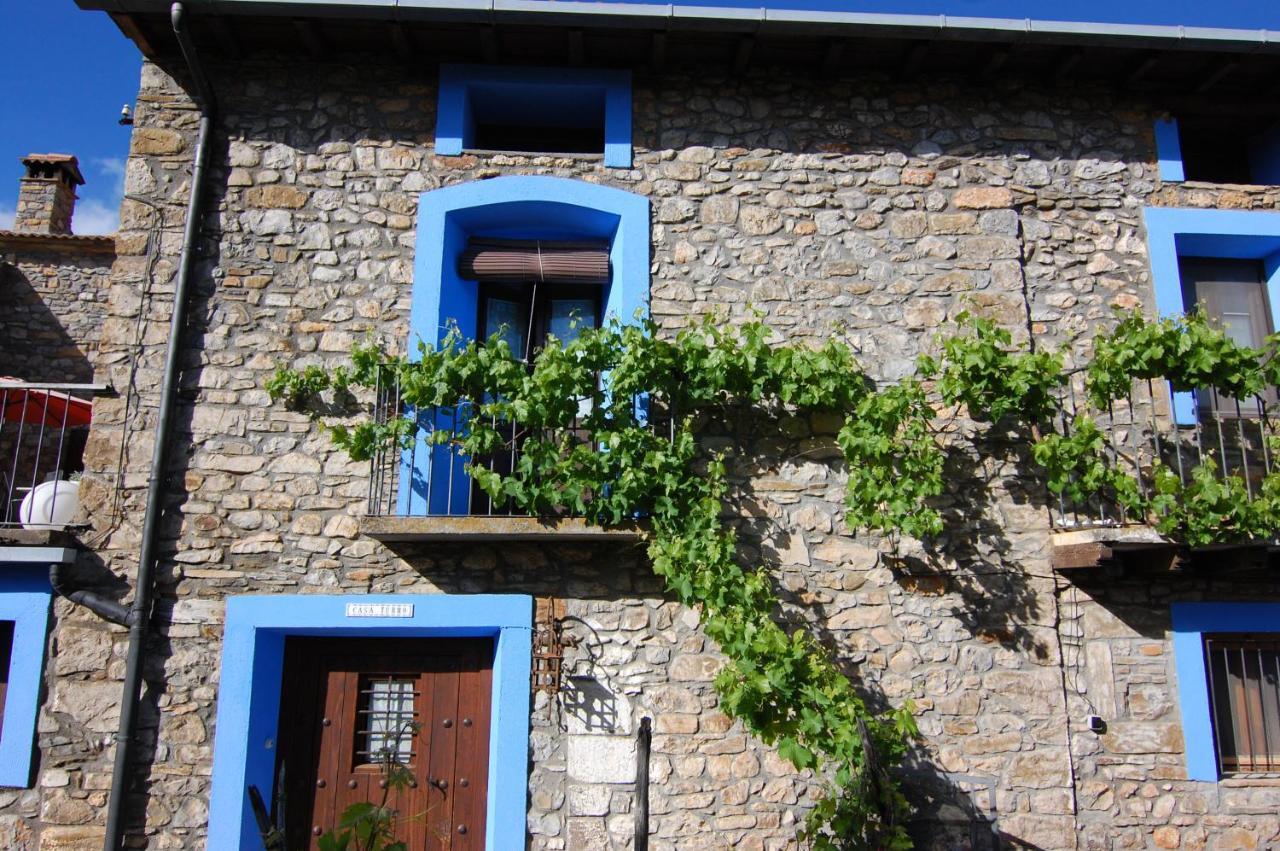 Apartamento El Fenal De Turmo Casa Rural "El Capricho De Nieves" 拉斯普纳 外观 照片